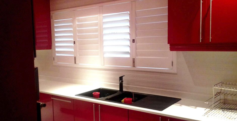 Kitchen blinds, PVC Shutter-2