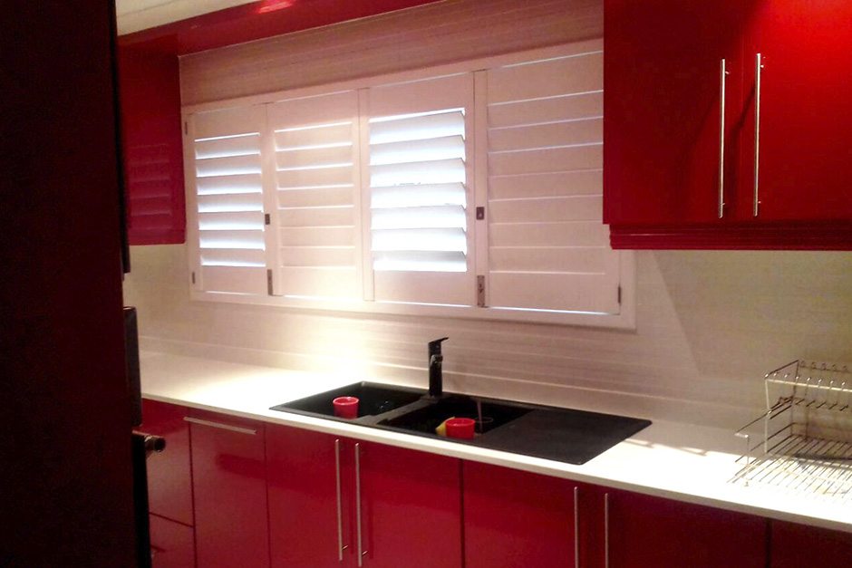 Kitchen blinds, PVC Shutter-2
