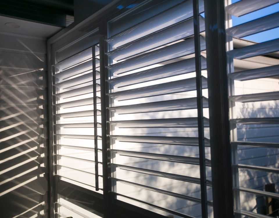 Aluminium shutter