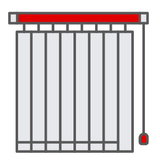 Blindsmart - Vertical Blinds Icon